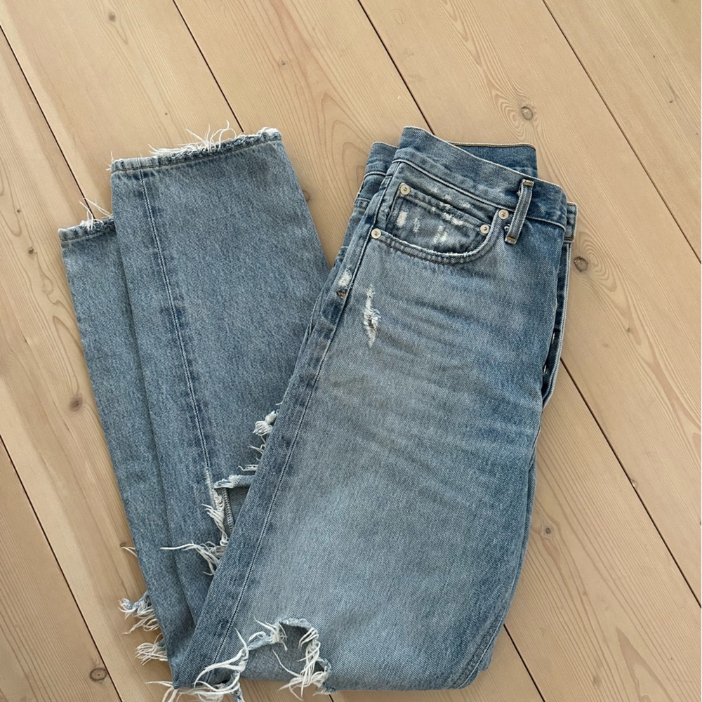 Agolde ripped jeans